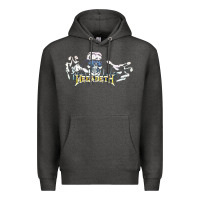 Charcoal Heather Megadeath caught Premium Hoodie - InspiraDesign