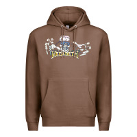 Chestnut Megadeath caught Premium Hoodie - InspiraDesign