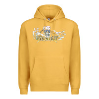 Mustard Megadeath caught Premium Hoodie - InspiraDesign