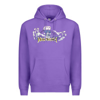 Purple Megadeath caught Premium Hoodie - InspiraDesign