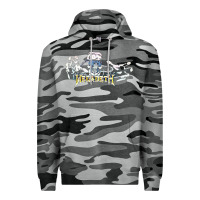 Slate Camo Megadeath caught Premium Hoodie - InspiraDesign