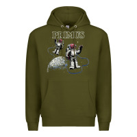Army Green primus Premium Hoodie - InspiraDesign