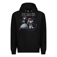 Black primus Premium Hoodie - InspiraDesign