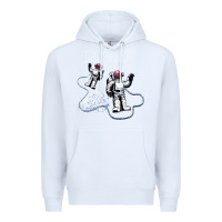 White primus Premium Hoodie - InspiraDesign