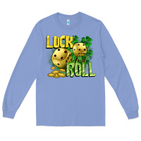 Colony Blue Luck and roll Long Sleeve Tee - CowGirlArtShop