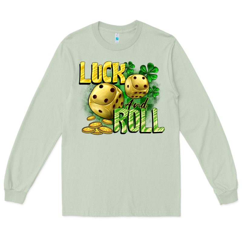 Luck And Roll Long Sleeve Tee by CowGirlArtShop | Teevron