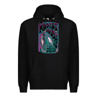 Black Modest Mouse Premium Hoodie - InspiraDesign