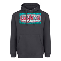 Smoke western coll mom    license  plaid  templata Heavyweight Hoodie - BarkalooDesign