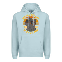 Blue Mist funny retro sunset eff you see kay why oh you cat lovers t shirt Premium Hoodie - ArtChic
