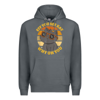Funny Retro Sunset Eff You See Kay Why Oh You Cat Lovers T Shirt Premium Hoodie | Teevron