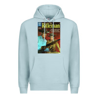 Blue Mist The Rifleman Retro Western Premium Hoodie - ArtChic