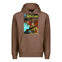 Chestnut The Rifleman Retro Western Premium Hoodie - ArtChic