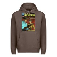 Coffee The Rifleman Retro Western Premium Hoodie - ArtChic