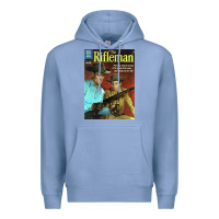 Colony Blue The Rifleman Retro Western Premium Hoodie - ArtChic