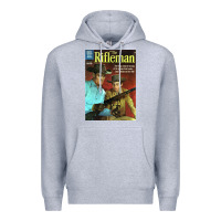 Heather Grey The Rifleman Retro Western Premium Hoodie - ArtChic