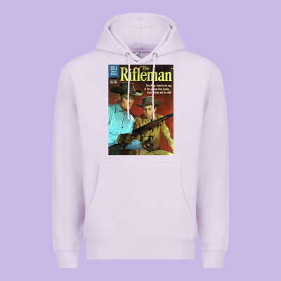 The Rifleman Retro Western Premium Hoodie Designed By Artchic