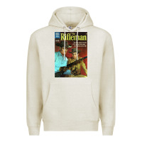 Oatmeal Heather The Rifleman Retro Western Premium Hoodie - ArtChic