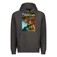 Smoke The Rifleman Retro Western Premium Hoodie - ArtChic