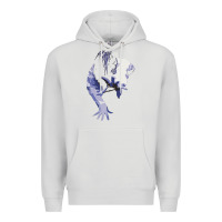 Dove Grey sadako 1 Premium Hoodie - ArtChic