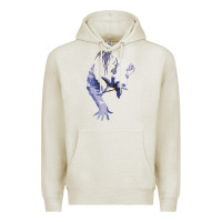 Oatmeal Heather sadako 1 Premium Hoodie - ArtChic