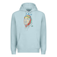 Blue Mist animated bobby lee tiger belly Premium Hoodie - ArtChic