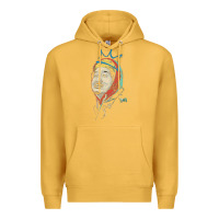 Mustard animated bobby lee tiger belly Premium Hoodie - ArtChic