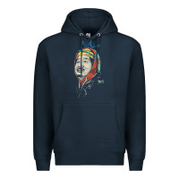 Navy animated bobby lee tiger belly Premium Hoodie - ArtChic