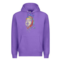 Purple animated bobby lee tiger belly Premium Hoodie - ArtChic