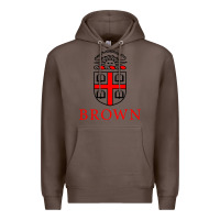 Coffee brown university Premium Hoodie - ArtChic