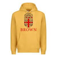 Mustard brown university Premium Hoodie - ArtChic
