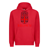 Red brown university Premium Hoodie - ArtChic