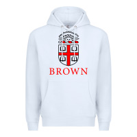 White brown university Premium Hoodie - ArtChic