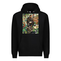 Black saint francis Premium Hoodie - ArtChic