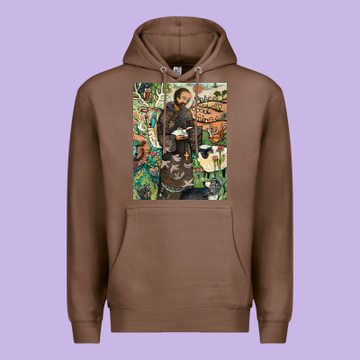 Saint Francis Premium Hoodie Designed By Artchic