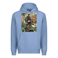 Colony Blue saint francis Premium Hoodie - ArtChic