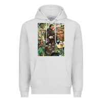 Dove Grey saint francis Premium Hoodie - ArtChic