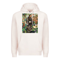 Pale Pink saint francis Premium Hoodie - ArtChic