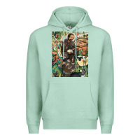 Seafoam saint francis Premium Hoodie - ArtChic