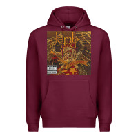 Burgundy Lamb of God killadelphia Premium Hoodie - ArtChic