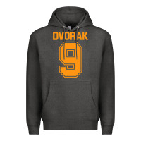 Charcoal Heather Dvorak  Ninth Symphony Premium Hoodie - ArtChic