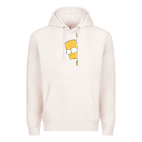 Pale Pink simpsons Premium Hoodie - ArtChic