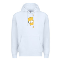 White simpsons Premium Hoodie - ArtChic