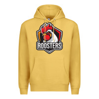 Antique Gold rooster art Premium Hoodie - ArtChic