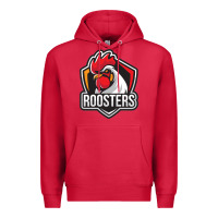 Cardinal rooster art Premium Hoodie - ArtChic