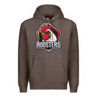 Coffee rooster art Premium Hoodie - ArtChic