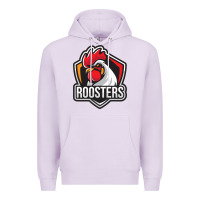 Lilac rooster art Premium Hoodie - ArtChic