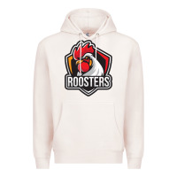 Pale Pink rooster art Premium Hoodie - ArtChic