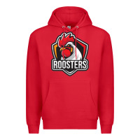 Red rooster art Premium Hoodie - ArtChic