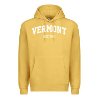 Antique Gold vermont vintage state athletic style pullover hoodie Premium Hoodie - ArtChic