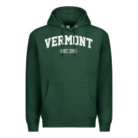 Sports Green vermont vintage state athletic style pullover hoodie Premium Hoodie - ArtChic